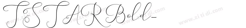 TSTAR Bold字体转换